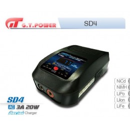 Chargeur SD4 LiPo/LiFe/NiMh GT-Power