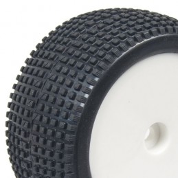 Rear square pimple buggy tyres 1/10 - Hobbytech Hobbytech HTR-T430 - 1