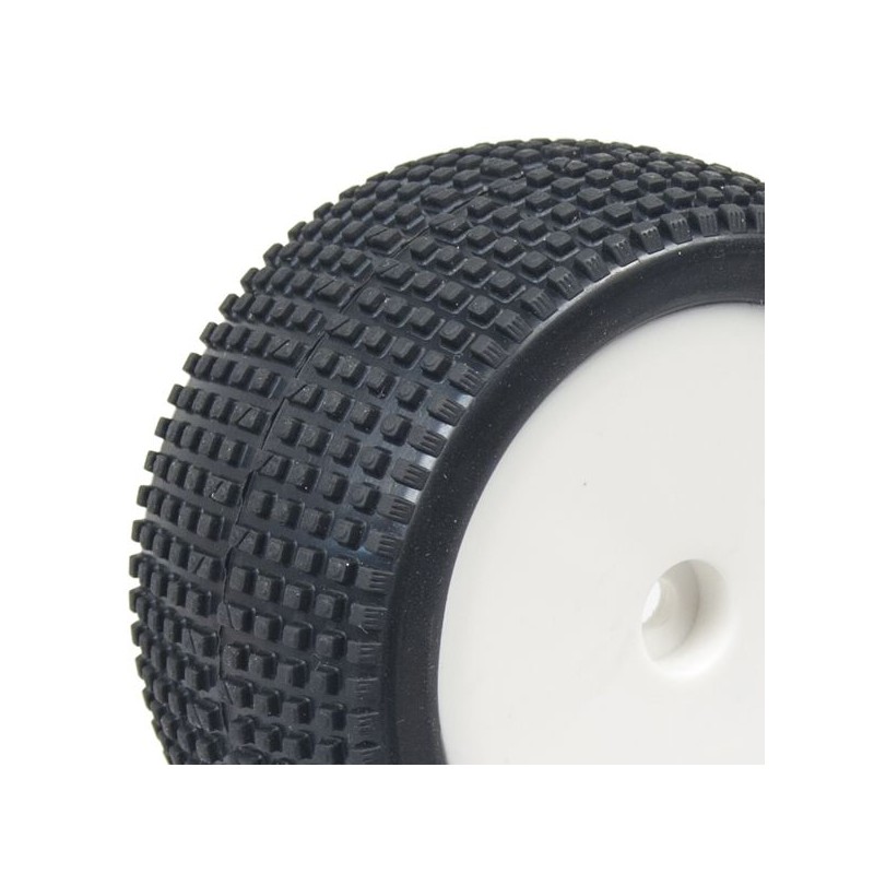 Rear square pimple buggy tyres 1/10 - Hobbytech Hobbytech HTR-T430 - 1