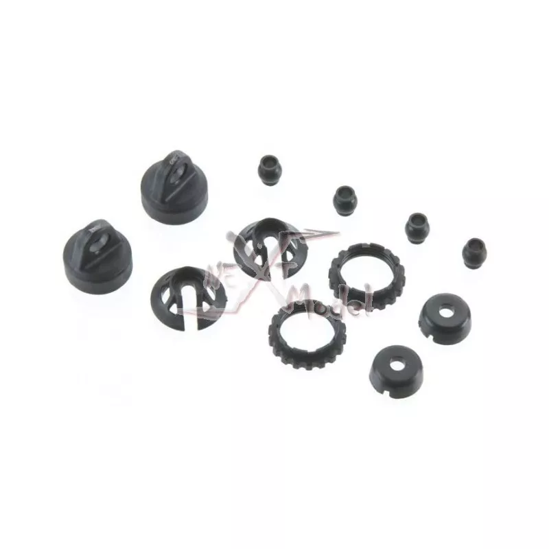 Caps and spring retainers GTR Shock Traxxas TRX-7065 - 2