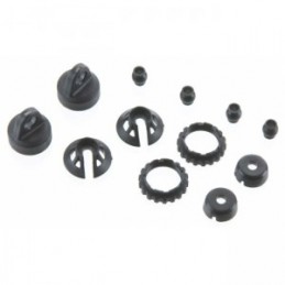 Caps and spring retainers GTR Shock Traxxas TRX-7065 - 1