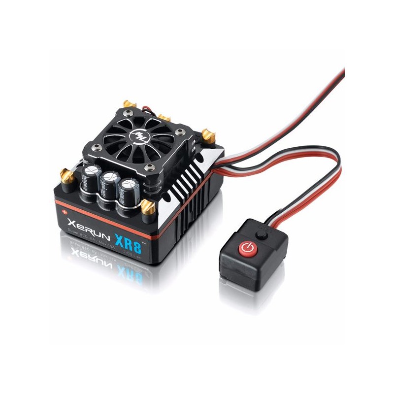 Variateur brushless XERUN XR8 Plus 150A 1/8 Hobbywing Hobbywing 30113300 - 1