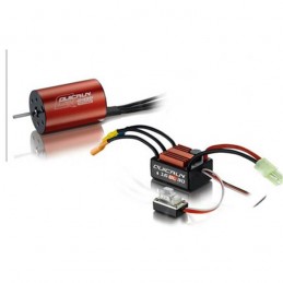 Combo Quickrun\r 2435 4500kv + 30 A 1/14-1/18 Hobbywing ESC Hobbywing 3010503CB01 - 1