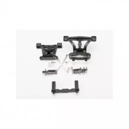 Av. shock-absorber bracket and AR + studs Traxxas TRX-7015 - 2