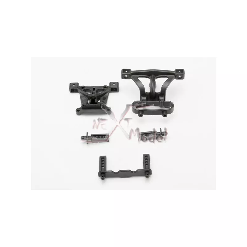 Support amortisseur av. et ar. + plots Traxxas TRX-7015 - 2