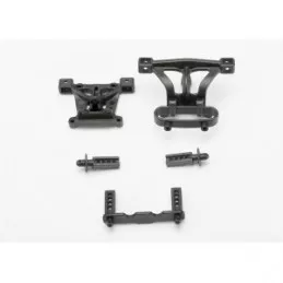 Av. shock-absorber bracket and AR + studs Traxxas TRX-7015 - 1