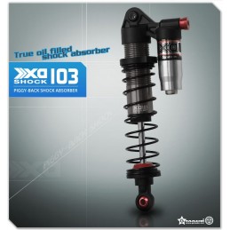 Shock absorbers XD Piggyback 103mm (2) Gmade Gmade GM21007 - 1