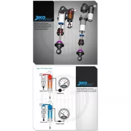 Shock absorbers XD Piggyback 103mm (2) Gmade Gmade GM21007 - 4
