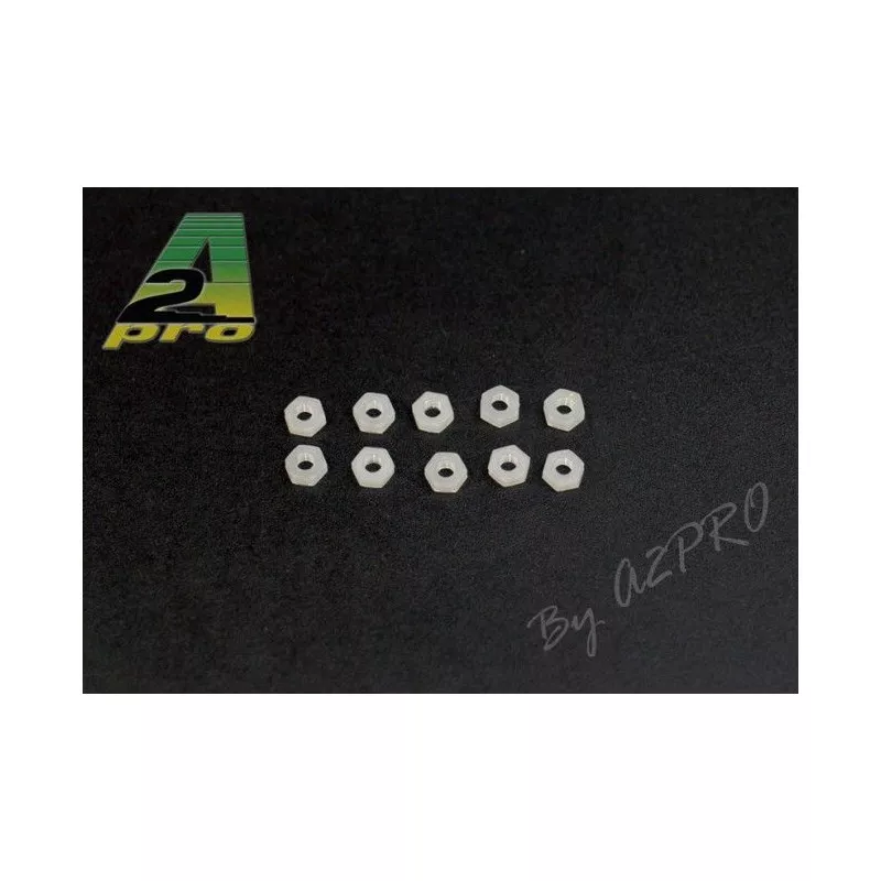 Nylon M3 nuts (10) A2Pro A2Pro 27003 - 1