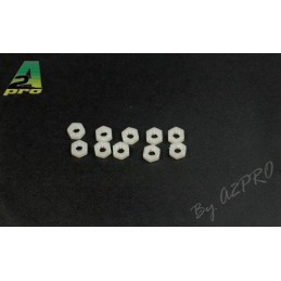 Nylon M4 nuts (10) A2Pro A2Pro 27004 - 1