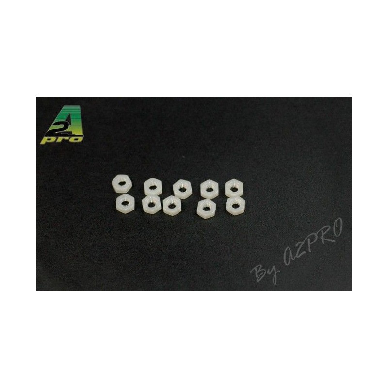 Ecrous nylon M4 (10) A2Pro A2Pro 27004 - 1
