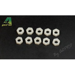 Nylon M6 nuts (10) A2Pro A2Pro 27006 - 1