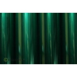 Interfacing Oracover green dark transparent 2 m