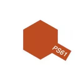 Peinture bombe Lexan orange métallisé PS61 Tamiya Tamiya 86061 - 1