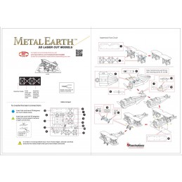 Fokker D-VII Metal Earth Metal Earth MMS005 - 5