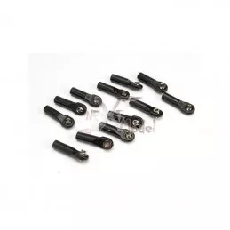 Chapes tirant + rotules (12) Traxxas Traxxas TRX-5525 - 2