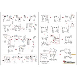 AT-AT Star Wars Metal Earth Metal Earth MMS252 - 6