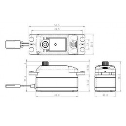 Servo SB-2263MG low profile Savox Savox SB-2263MG - 2