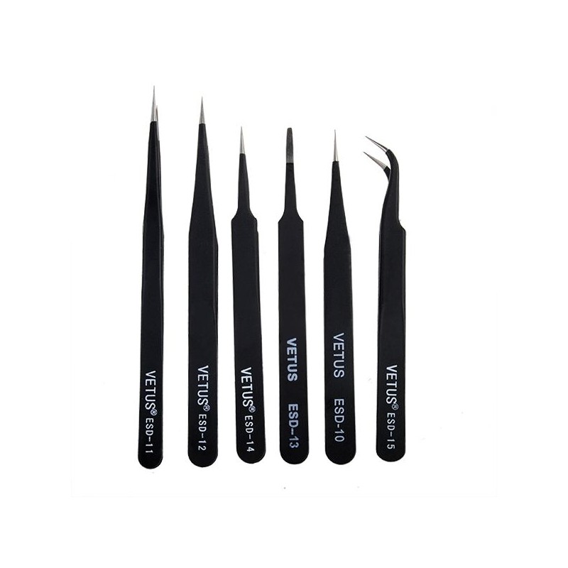 6 mini pinces de précision  B-6PINCES - 1