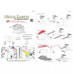 Snowspeeder Star Wars Metal Earth Metal Earth MMS258 - 6