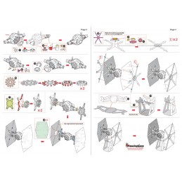 TIE Fighter Spécial Forces Star Wars Metal Earth Metal Earth MMS267 - 7