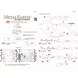 Slave I ship Boba Fett's Star Wars Metal Earth Metal Earth MMS260 - 6
