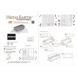 Parthenon Grèce Metal Earth Metal Earth MMS059 - 5