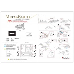 Navette Discovery NASA Metal Earth Metal Earth MMS015D - 6