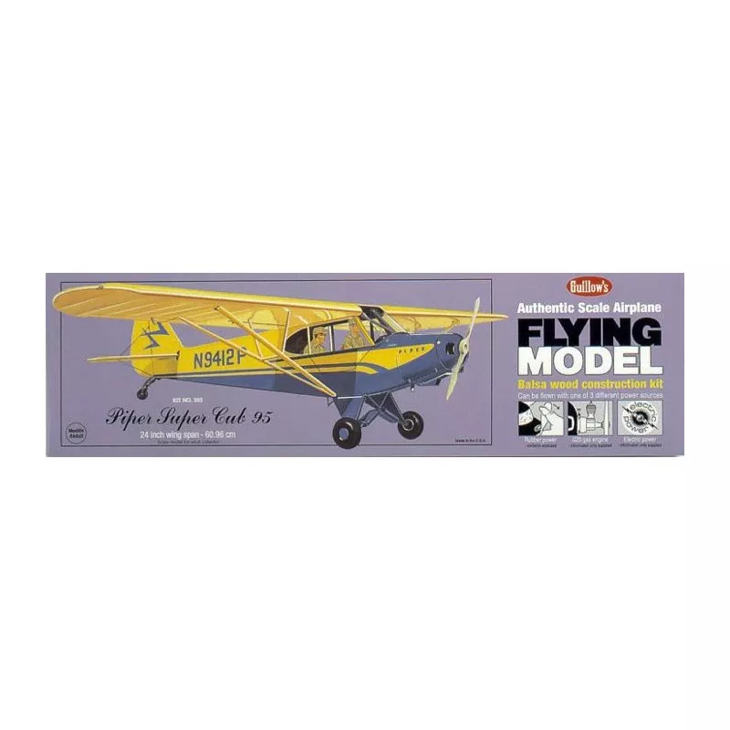 Piper Super Cub 95 Guillow's Guillow's S0280303 - 1