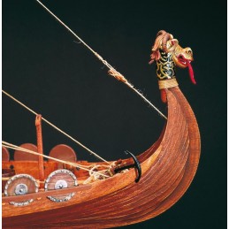 Viking ship Drakkar 1/50 wooden boat Amati Amati 1406/01 - 2