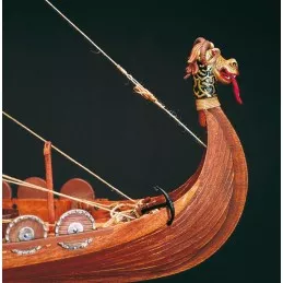 Viking ship Drakkar 1/50 wooden boat Amati Amati 1406/01 - 2