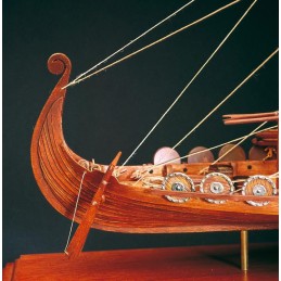 Bateau Viking Drakkar 1/50 bateau en bois Amati Amati 1406/01 - 4