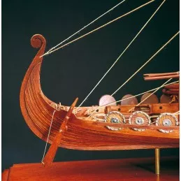 Viking ship Drakkar 1/50 wooden boat Amati Amati 1406/01 - 4