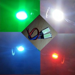 Pad Led front or rear 10x20mm white (2)