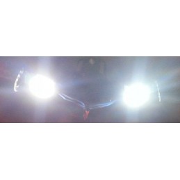 Pad Led Avant ou Arrière 10x20mm Blanc (2) ZMR250 ZMR250-PADBLA - 2