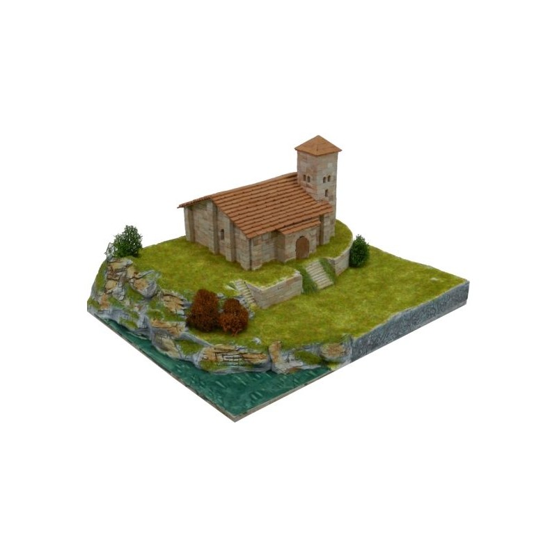 Eglise Santa Cecilia (Espagne) 1400pcs maquette en céramique Aedes Aedes Ars AED1107 - 1