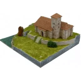 Eglise Santa Cecilia (Espagne) 1400pcs maquette en céramique Aedes Aedes Ars AED1107 - 2