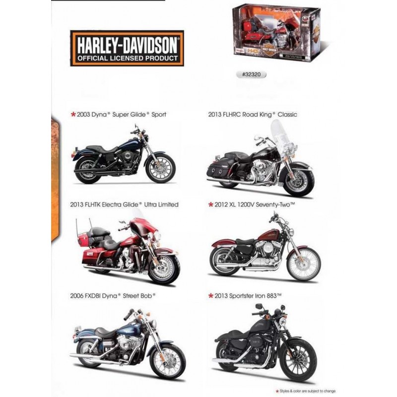 Harley Davidson 1/12 Maisto Norev 32320 - 1