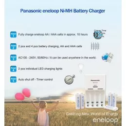 Chargeur piles AA / AAA BQ-CC51E Eneloop  BQ-CC51E - 3