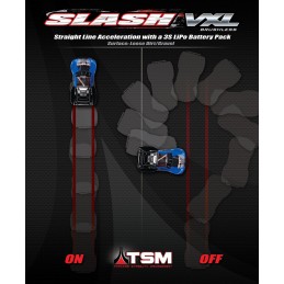 Slash 2WD VXL TSM TQi - ID - RTR (Sans Accu/Chargeur) Traxxas Traxxas TRX-58076-4 - 18