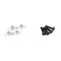 Visses M4 et inserts pour fusées voitures 1/10 T2M T4900/17S - 1