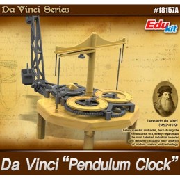 Flying Pendulum Clock Léonard De Vinci Academy Academy 18157 - 1