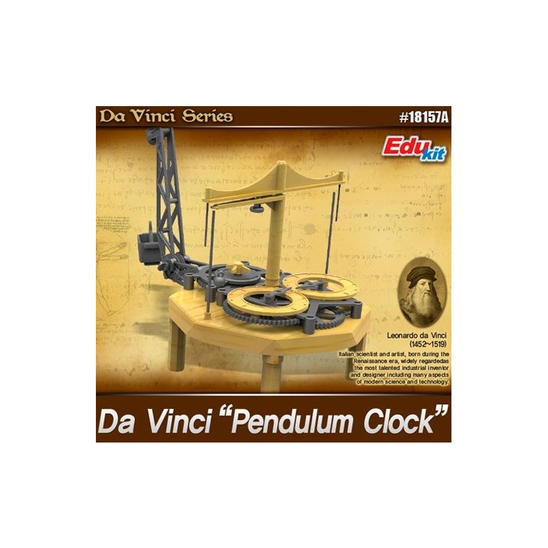 Flying Pendulum Clock Leonardo da Vinci Academy Academy 18157 - 1