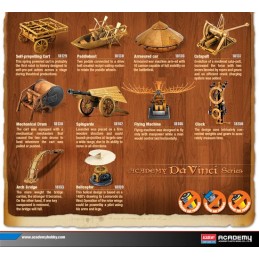 Flying Pendulum Clock Leonardo da Vinci Academy Academy 18157 - 4