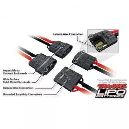 LiPo 3S 11.1V 1400mAh 25(c) ID Traxxas Traxxas TRX-2823X - 2