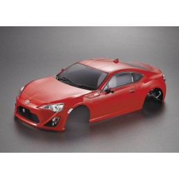 Body Toyota 86 painted red 1/10 195 mm Killerbody Killerbody KB48569 - 1