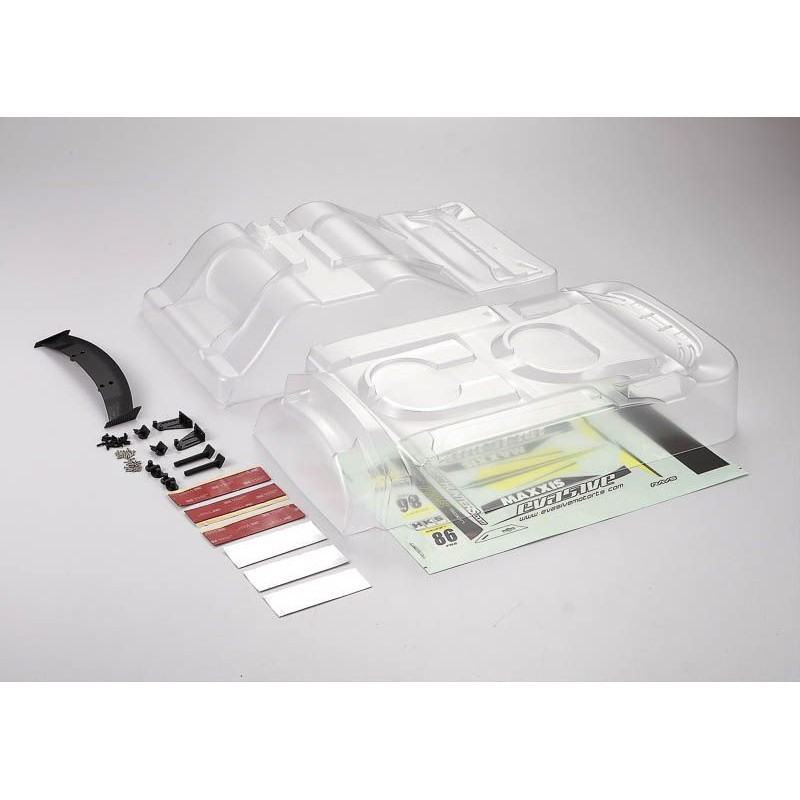 Kit carrosserie n°2 Toyota 86/Subaru BRZ transparent 1/10 195mm Killerbody Killerbody KB48583 - 1