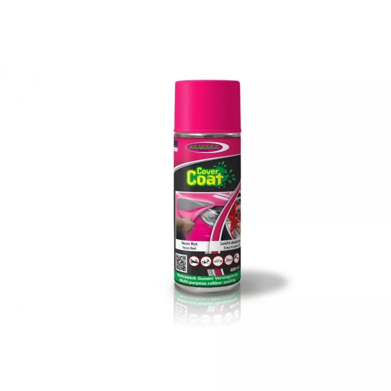 Cover Coat red fluo 400ml Spray paint, insulating Jamara 231616 - 1
