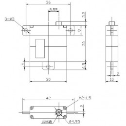 Mini servo plat d'aile DA2321T Go-Teck Go-Teck DA2321T - 3