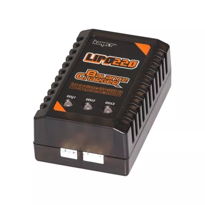 2 S - 3 S Konect 220V LiPo charger Konect KN-LIPO220 - 1